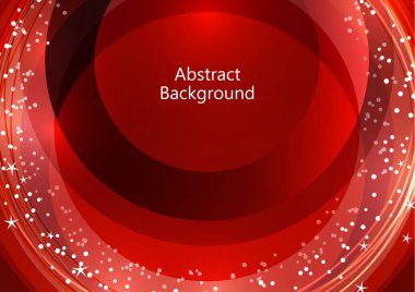 Soyut arkaplan parlak renkli çemberler ve çizgiler, noktalar. Geometrik desenli, dinamik şekilli, modern, basit, yaratıcı tasarım. Vektör illüstrasyonu