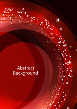 Soyut arkaplan parlak renkli çemberler ve çizgiler, noktalar. Geometrik desenli, dinamik şekilli, modern, basit, yaratıcı tasarım. Vektör illüstrasyonu