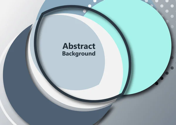 Fond Abstrait Avec Des Formes Coupées Papier Coloré Design Entreprise — Image vectorielle