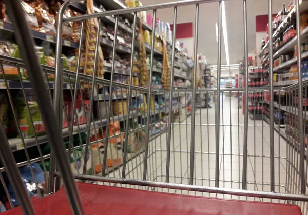 Shopping Centre Commercial Trolley — Photo