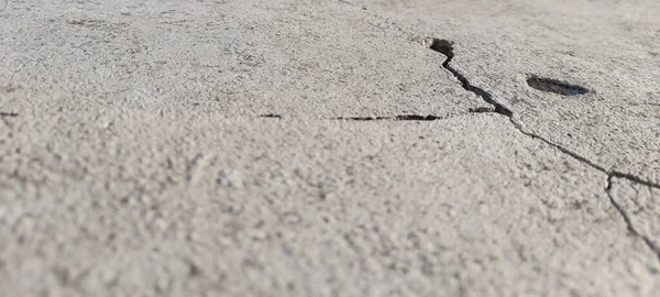 Grieta Pared Daños Causados Por Terremoto —  Fotos de Stock