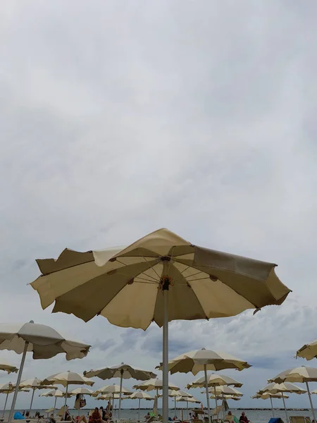 Casa Banho Pronta Para Passar Verão Beira Mar — Fotografia de Stock