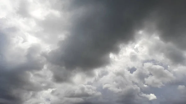 Cloudy Skies Autumn Bad Weather Way — Stockfoto