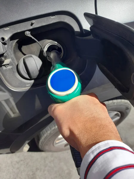 Refuel Your Car Setting Trip — Stock Photo, Image