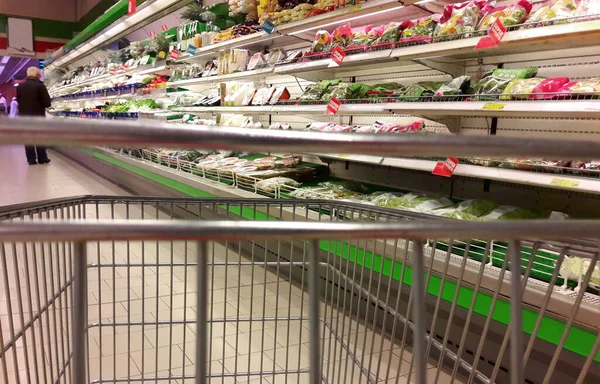 Compras Supermercado Centro Comercial — Foto de Stock
