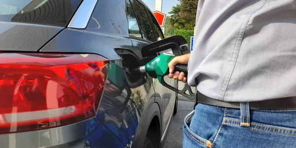 Refuel Your Car Setting Trip — Stock Photo, Image
