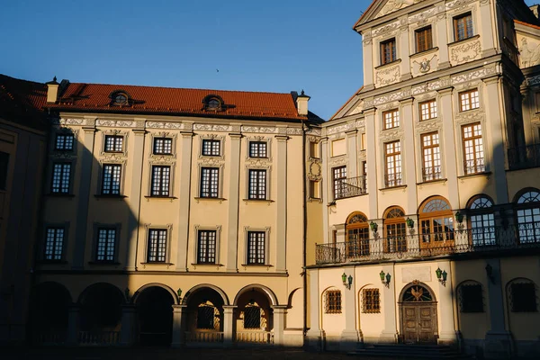 Nádvoří Letního Hradu Nesvizh Běloruská Republika Nesvizh — Stock fotografie