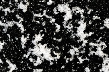 Siyah arka planda kar yağışı. Bir tasarım elemanı. Kar arkaplanı.