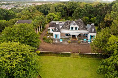 Mauritius adasında eski bir koloni tarzı ev. Mauritius adasındaki müze..