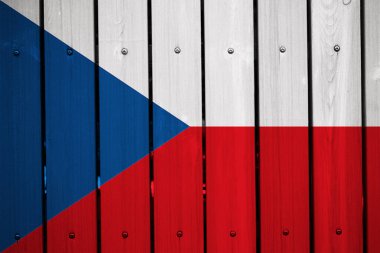 Çek Cumhuriyeti bayrağının homurdanma şekli. Çek Cumhuriyeti siyaset tarihi kültür kavramının soyut geçmişi. Dokunun üzerinde Çek Cumhuriyeti Bayrağı.