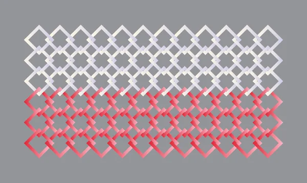 Poland Flag Illustration Done Weaving Design Endless Network — Stock fotografie