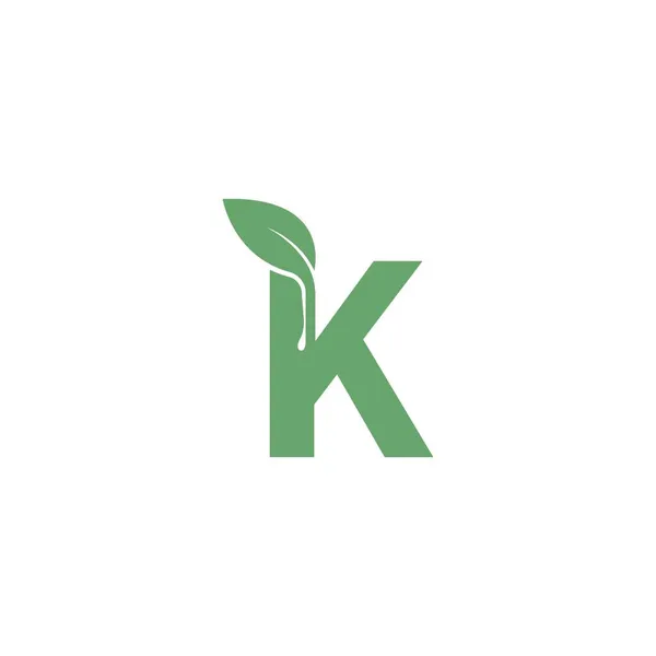 字母K图标页设计概念模板向量 — 图库矢量图片