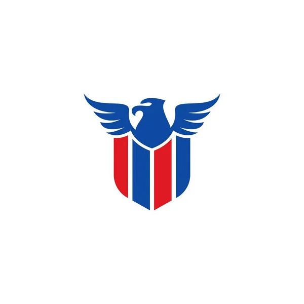 Military Badge Logo Icon Template Illustration Vector — Stock Vector