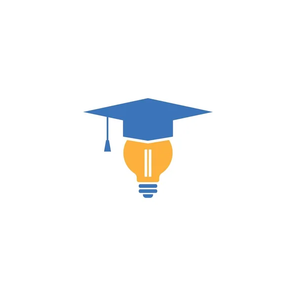 Education Logo Icon Design Template Vector Illustration — Stock vektor