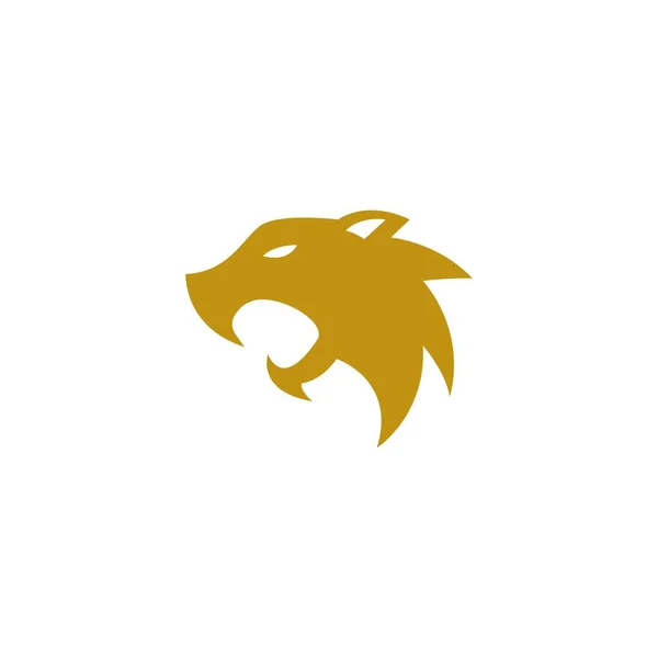 Jaguar Icono Logotipo Diseño Plantilla Ilustración Vector — Archivo Imágenes Vectoriales