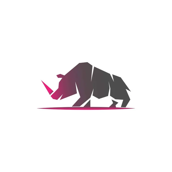 Вектор Шаблонов Логотипа Rhino — стоковый вектор