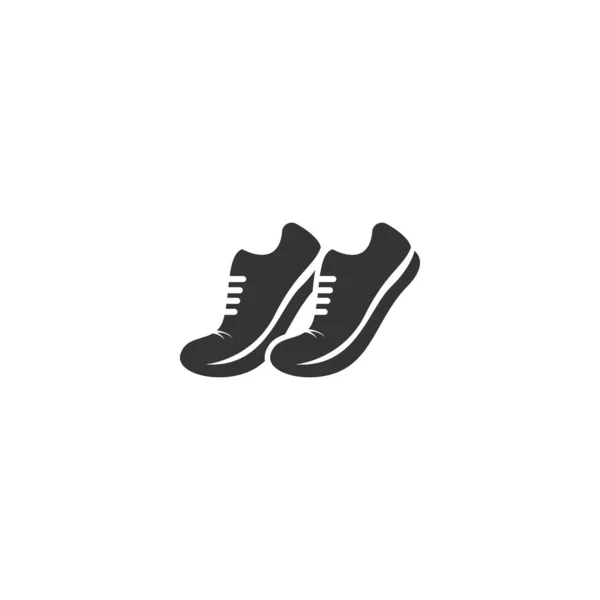 Herrenschuhe Logo Icon Design Illustration Vorlage — Stockvektor