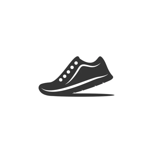 Herrenschuhe Logo Icon Design Illustration Vorlage — Stockvektor