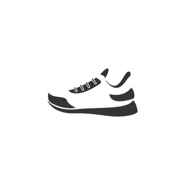 Erkek Ayakkabıları Logo Tasarım Örnekleme Şablonu — Stok Vektör