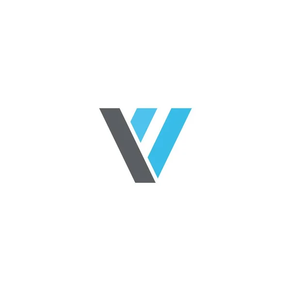 Lettera Logo Icona Illustrazione Modello Design — Vettoriale Stock