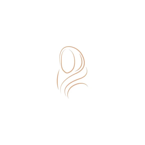 Вектор Шаблонов Логотипа Хиджаба — стоковый вектор
