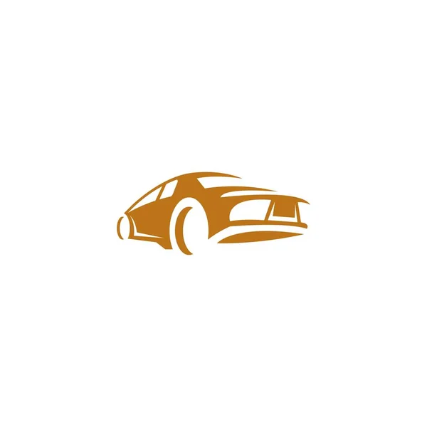 Sport Car Logo Icon Template Illustration Vector — Stock Vector