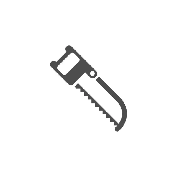 Metal Saw Icon Logo Design Illustration Template — Stockvektor