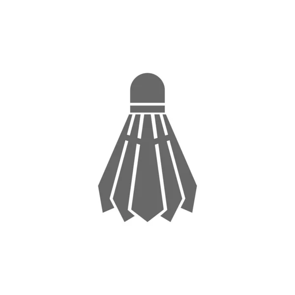 Διάνυσμα Εικονογράφησης Λογότυπου Εικονιδίου Του Badminton Shuttlecock — Διανυσματικό Αρχείο