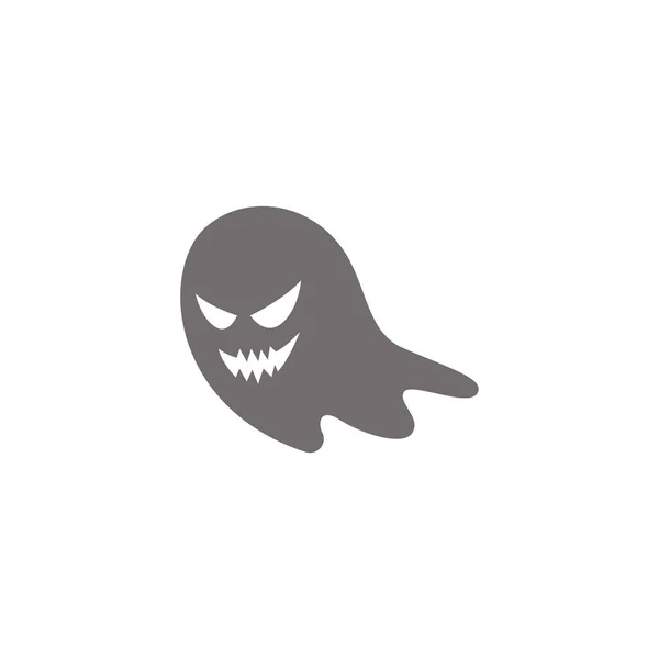 Ghost Logo Icon Design Illustration Template Vector — Διανυσματικό Αρχείο