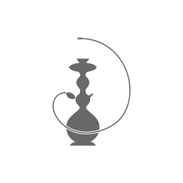 Шаблон Логотипа Кальянной Шиши — стоковый вектор