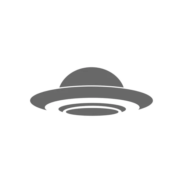 Modèle Illustration Conception Icône Logo Ufo — Image vectorielle