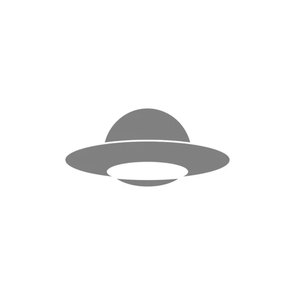 Modèle Illustration Conception Icône Logo Ufo — Image vectorielle