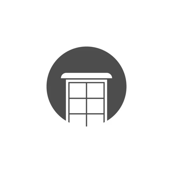 Windows Logo Icona Disegno Illustrazione Modello Vettoriale — Vettoriale Stock