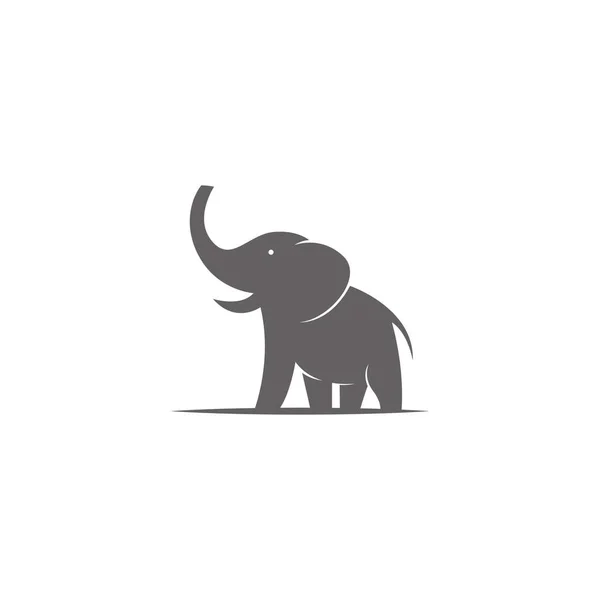 Elephant Icon Logo Design Illustration Template — Archivo Imágenes Vectoriales