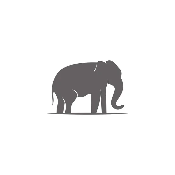 Elephant Icon Logo Design Illustration Template — Stock Vector