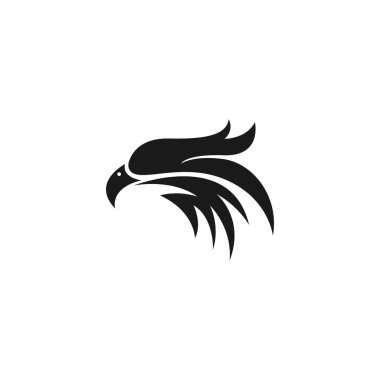 Eagle icon logo design illustration template