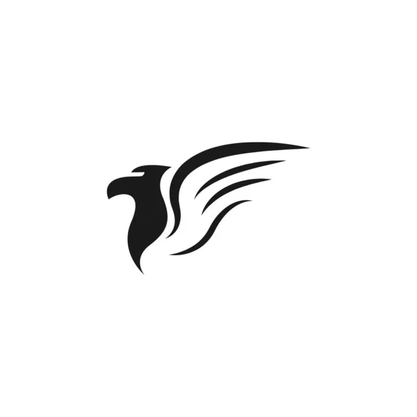 Eagle Icon Logo Design Illustration Template — Archivo Imágenes Vectoriales