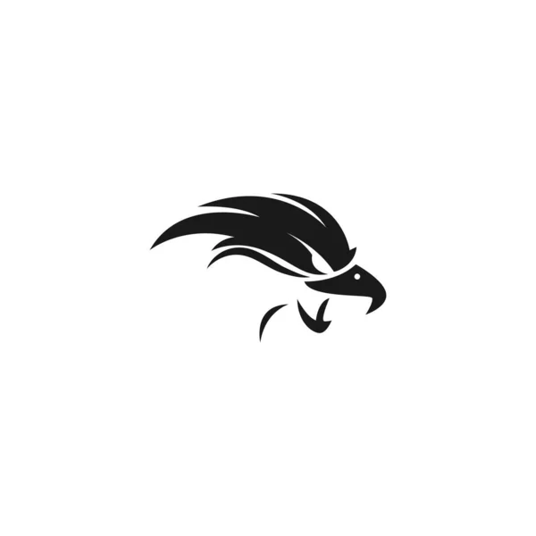 Eagle Icon Logo Design Illustration Template —  Vetores de Stock