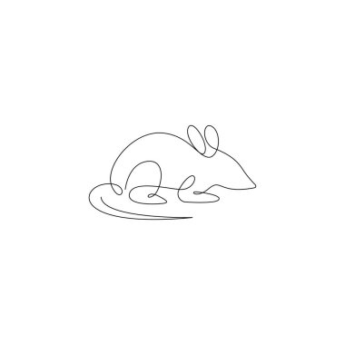 Rats icon logo design illustration template
