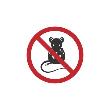 Rats icon logo design illustration template