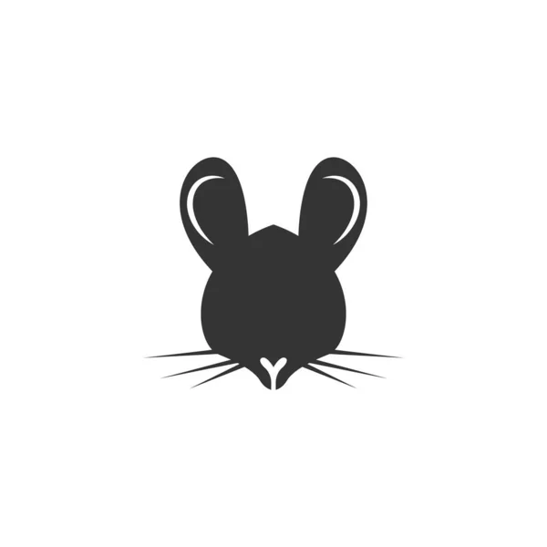 Rats Icon Logo Design Illustration Template — Image vectorielle