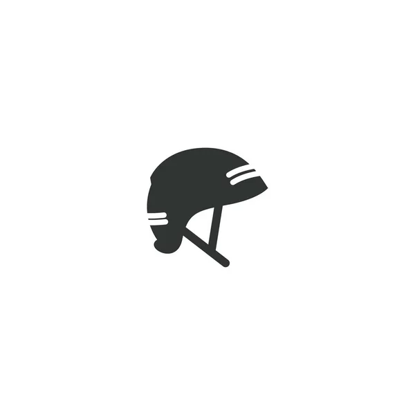 Skateboard Helmet Icon Design Illustration Template — Stockvektor