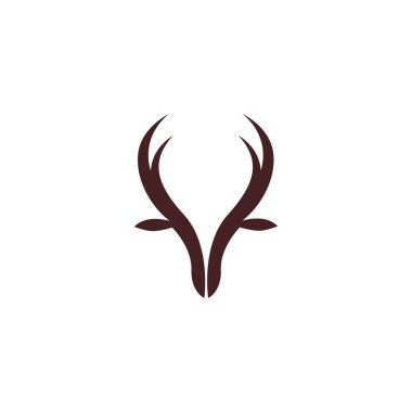 Stag icon logo design illustration template