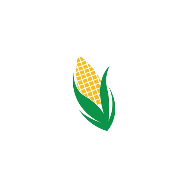 Шаблон Ілюстрації Дизайну Логотипу Солодкої Кукурудзи — стоковий вектор