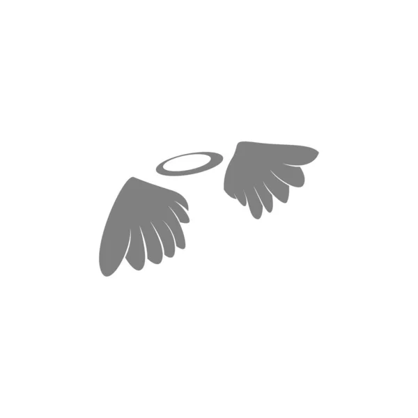 天使翼图标标志设计图例模板 — 图库矢量图片