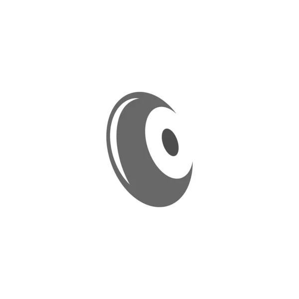 Modèle Illustration Conception Icône Logo Pneu — Image vectorielle