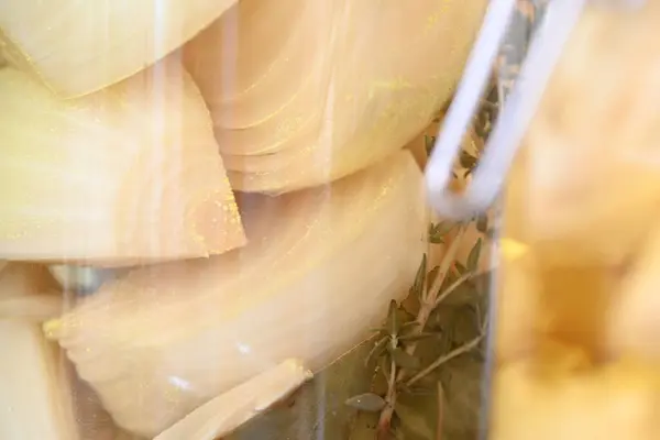 発酵保存菜食主義の食品の概念ガラス瓶に 高品質の写真 — ストック写真