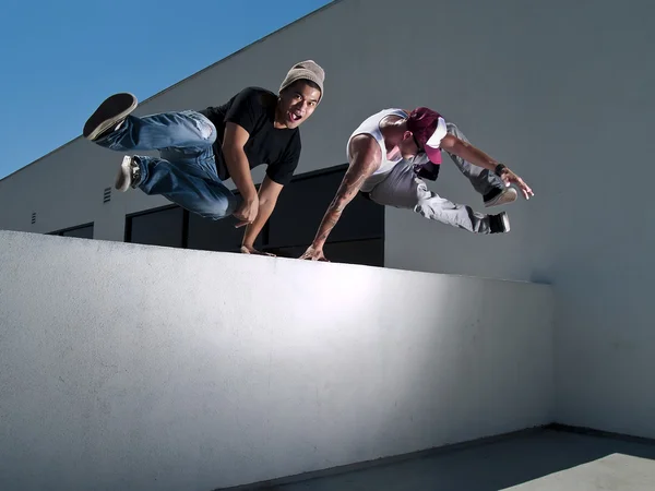 Parkour. — Fotografia de Stock