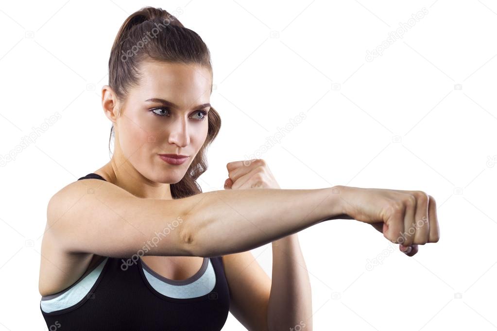 Female MMA Fighter