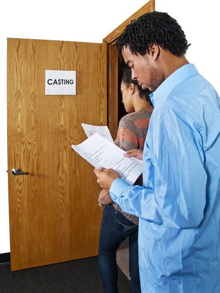 Casting Call Auditioning Actors — Stock Photo, Image